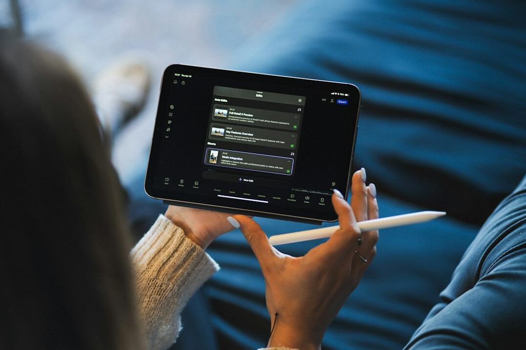 doctor using ai tablet